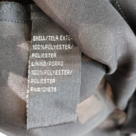 Nicole Miller Peasant Blouse NWT Square Neck Flowy Lined Size 8 Polyester - Picture 6 of 6